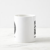 Mug Logo d'entreprise personnalisé et nom de l'employé (Centre)
