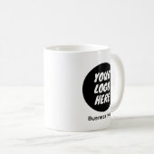 Mug Logo d'entreprise personnalisé et nom Marque de ca (Devant droit)