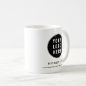 Mug Logo d'entreprise personnalisé et site Web d'entre (Devant droit)