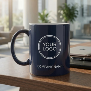 Mug Logo d'entreprise personnalisé Marque de bureau