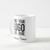 Mug Logo d'entreprise personnalisé Moderne (Devant gauche)