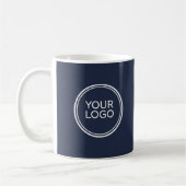 Mug Logo d'entreprise personnalisé Nom de l'employé (Gauche)
