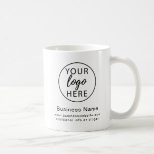 Mug Logo d'entreprise personnalisé pour employé et col