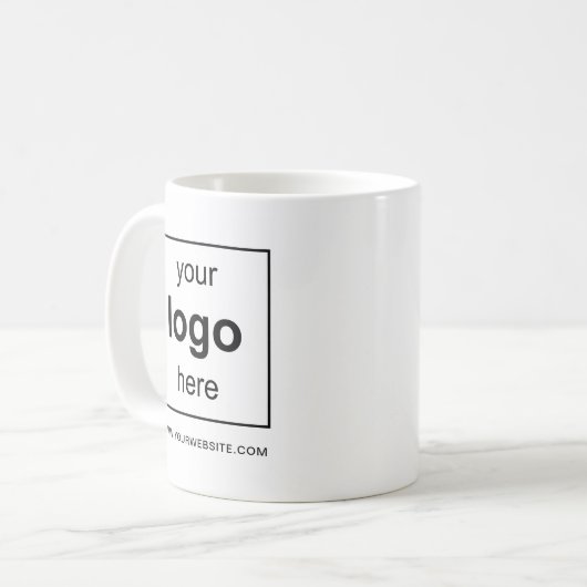 Mug Logo d'entreprise - Promotion moderne (Devant gauche)