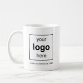 Mug Logo d'entreprise - Promotion moderne (Gauche)
