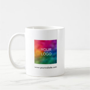 Mug Logo d'entreprise QR Code Scan Me Modern Simple
