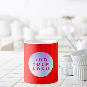 Mug Logo d'entreprise rouge