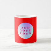 Mug Logo d'entreprise rouge (Centre)