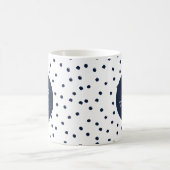 Mug Logo d'entreprise simple Navy minimum personnalisé (Centre)