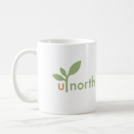 Mug Logo d'entreprise U North (Gauche)
