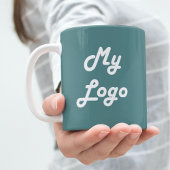 Mug Logo d'entreprise verte