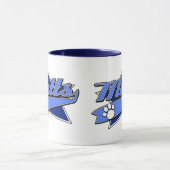 Mug Logo d'équipe de baseball - chiens (Centre)
