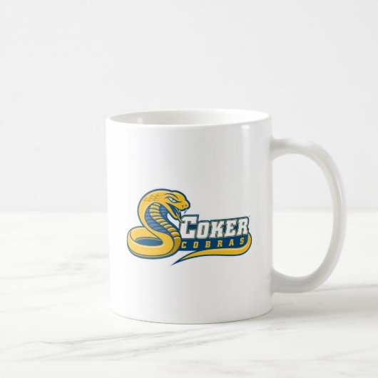 Mug Logo des Cobras de l'Université Coker (Droite)