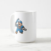 Mug logo des services de plomberie (Devant gauche)