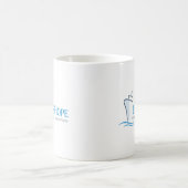 Mug Logo d'espoir de logos (Centre)
