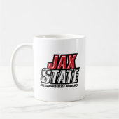 Mug Logo d'état de Jacksonville State University JAX S (Gauche)