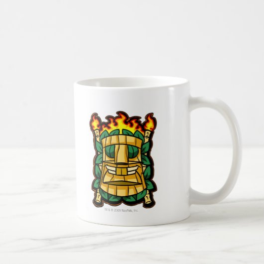 Mug Logo d'île de mystère d'équipe (Droite)