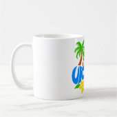 Mug Logo d'île d'ukulélé (Gauche)