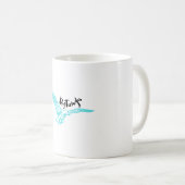 Mug Logo d'oiseau de mer de Tortugas sec (Devant droit)