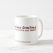 Mug logo, DominicanCreations.com (Devant droit)