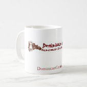 Mug logo, DominicanCreations.com (Devant gauche)