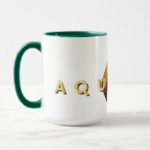 Mug Logo d'or d'Aquaman | Aquaman (Gauche)