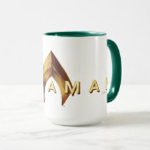 Mug Logo d'or d'Aquaman | Aquaman (Devant droit)