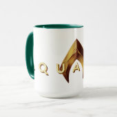 Mug Logo d'or d'Aquaman | Aquaman (Devant gauche)