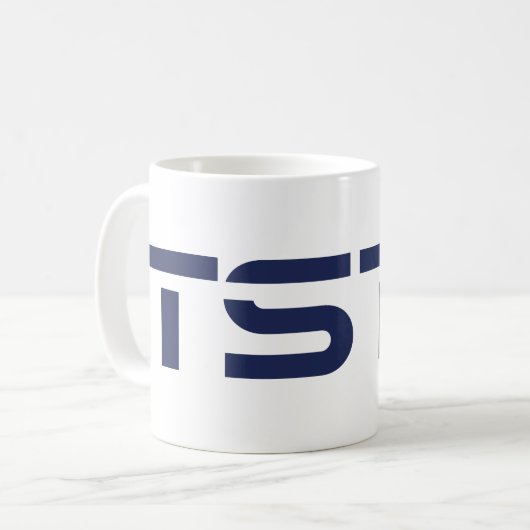 Mug Logo du bloc du TSTC (Devant gauche)