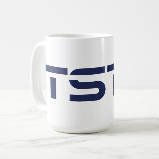 Mug Logo du bloc du TSTC (Devant gauche)