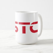 Mug Logo du bloc du TSTC (Devant droit)