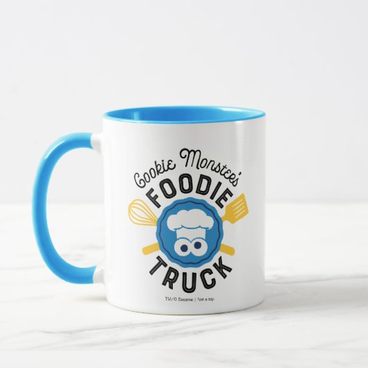 Mug Logo du camion gastronomique de Cookie Monster (Gauche)