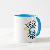 Mug Logo du camion gastronomique de Cookie Monster (Devant droit)