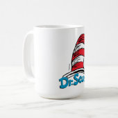 Mug Logo du chapeau de Dr Seuss (Devant gauche)