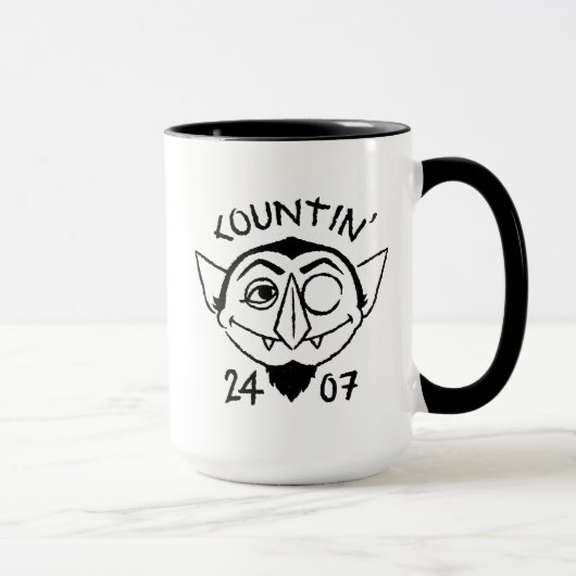 Mug Logo du compte de Count von Count Skate - Compter  (Droite)