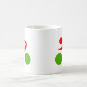 Mug Logo du cool cycliste (Centre)