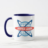 Mug Logo du monde de la Justice League (Gauche)