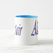 Mug Logo du nom de Blue Alastair, (Centre)