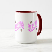 Mug Logo du nom d'Eleanor, (Devant droit)