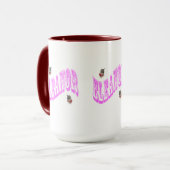 Mug Logo du nom d'Eleanor, (Devant gauche)