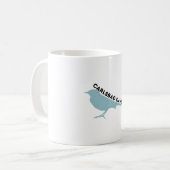 Mug logo du parc Carlsbad Caverns mockingbird (Devant gauche)