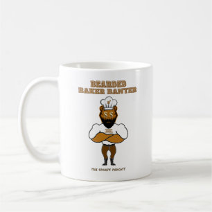 Mug Logo du podcast Beared Baker Banter