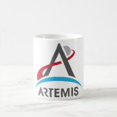 Mug Logo du programme Artémis de la NASA Mars 2024 Ast (Centre)