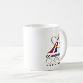Mug Logo du programme d'équipage commercial de la NASA (Devant droit)