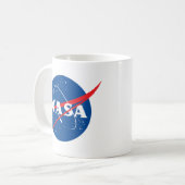Mug Logo du programme d'équipage commercial de la NASA (Devant gauche)
