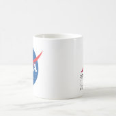 Mug Logo du programme d'équipage commercial de la NASA (Centre)
