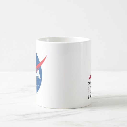 Mug Logo du programme d'équipage commercial de la NASA (Centre)