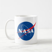 Mug Logo du programme d'équipage commercial de la NASA (Gauche)
