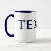 Mug Logo du Texas avec Bluebonnets (Gauche)