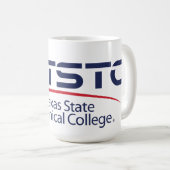 Mug Logo du Texas State Technical College (Devant droit)